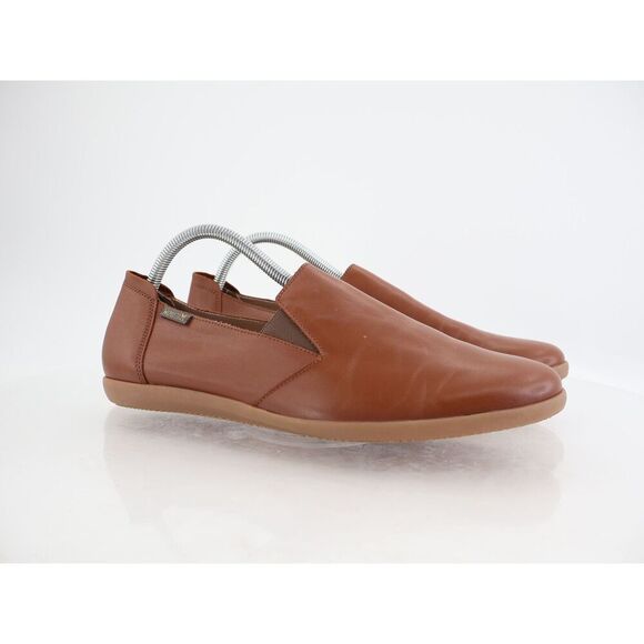 Mephisto Korie Loafer Womens 11 Brown Leather Slip On Comfy Shoes Flat - Picture 1 of 12